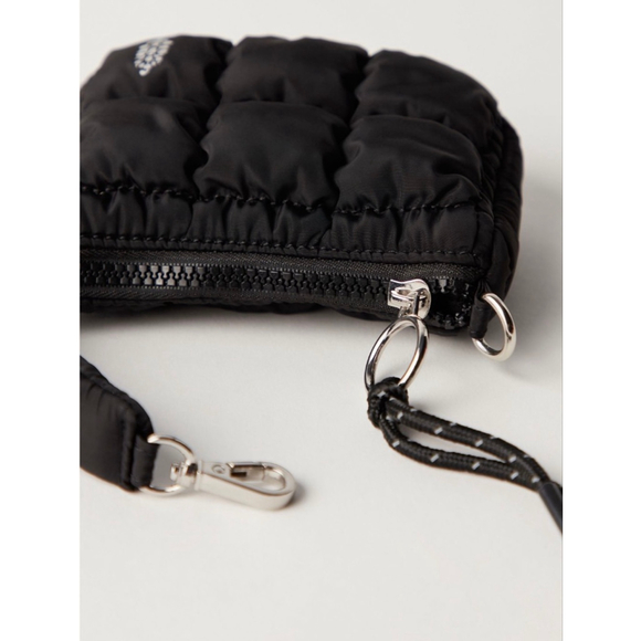 Free People Quilted Micro Pouch NWT in Package Black FP Movement - Picture 4 of 6